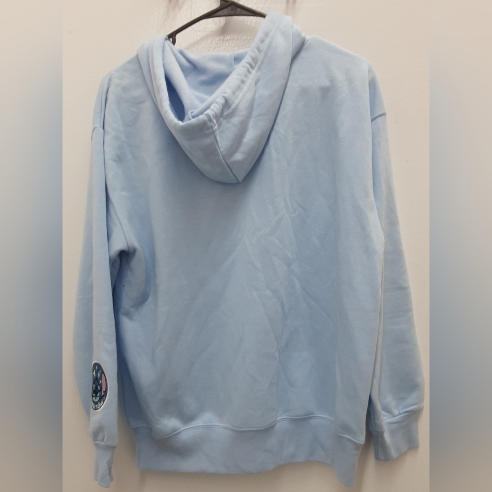 NWT!!! Disney Brand Baby Blue Stitch Zip Hoodie. Size S - Picture 6 of 10